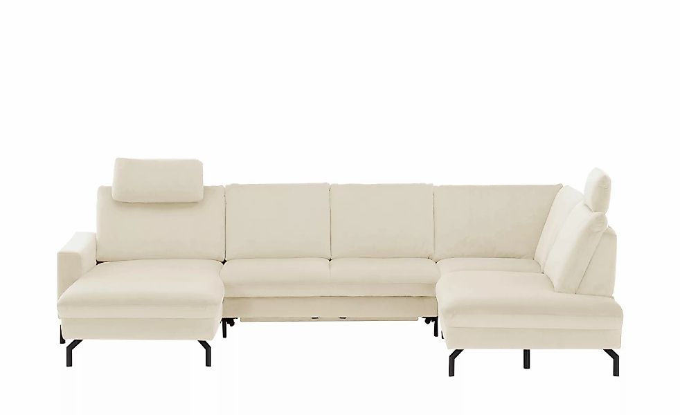 meinSofa Wohnlandschaft  Grace ¦ creme ¦ Maße (cm): B: 332 H: 89 T: 220.0 P günstig online kaufen