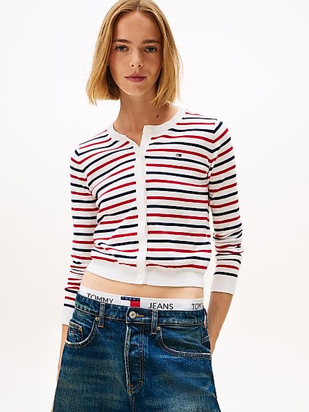 Tommy Jeans Strickjacke TJW ESSENTIAL CREW günstig online kaufen
