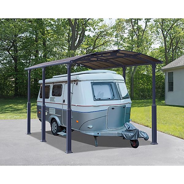 Canopia Carport Arcadia Alpine 5000 Anthrazit 360 cm x 500 cm günstig online kaufen