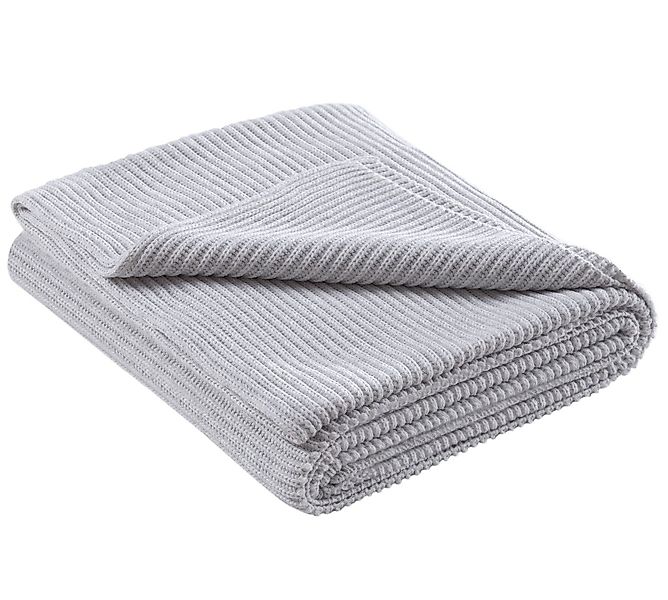 Wohndecke eco-line Strickdecke ca. 140x190, wometo, günstig online kaufen