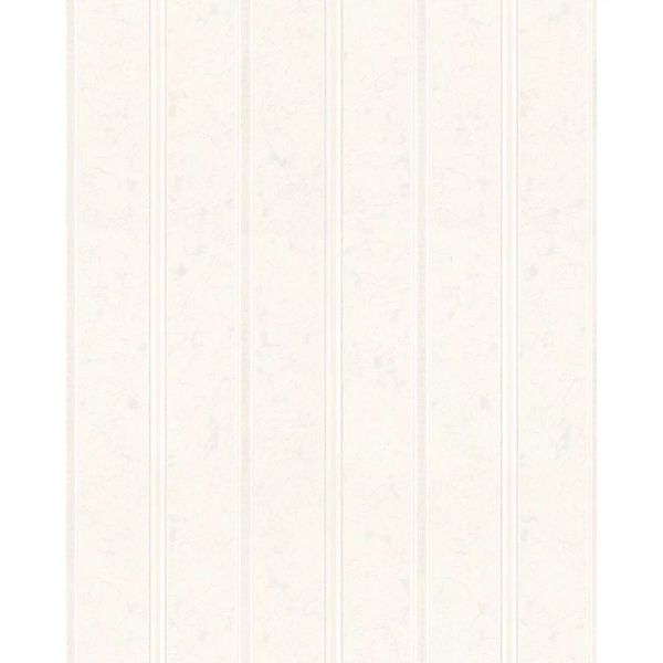 Marburg Vliestapete Streifen linear Weiß 10,05 m x 0,53 m FSC® günstig online kaufen