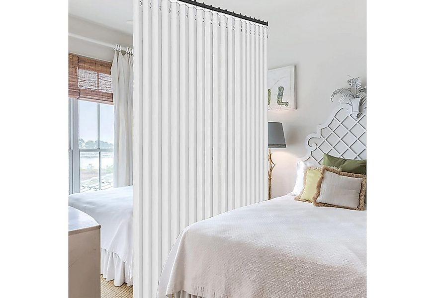 BTTO V&G Gardine Raumtrenner Hängend Raumteiler Gardinen Vorhang mit Haken, günstig online kaufen