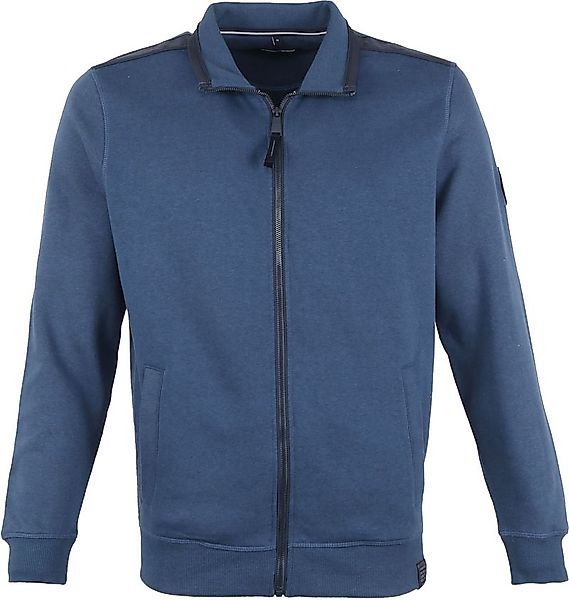 Casa Moda Sport Strickjacke Zip Blau - Größe XXL günstig online kaufen