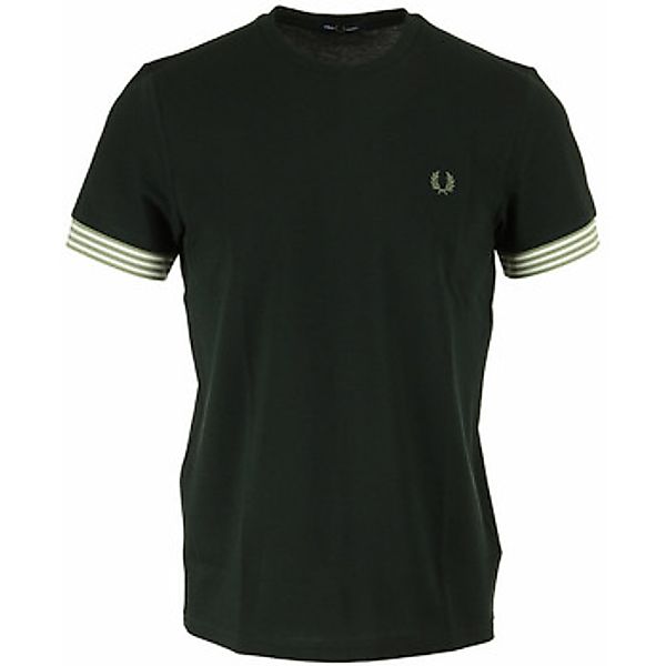 Fred Perry  T-Shirt Striped Cuff T-Shirt günstig online kaufen