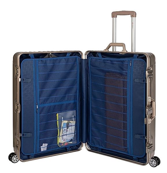 Travelhouse Trolleyset London, 4 Rollen, (2 tlg), TSA Zahlenschloss Alu-Rah günstig online kaufen