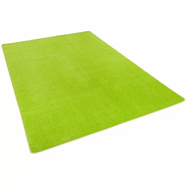 Snapstyle Trend Velours Teppich Joy Grasgrün 140x200cm günstig online kaufen