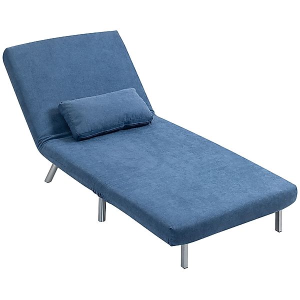HOMCOM Schlafsessel 2-in-1 klappbar Schlafsofa mit Bettfunktion Relaxsessel günstig online kaufen