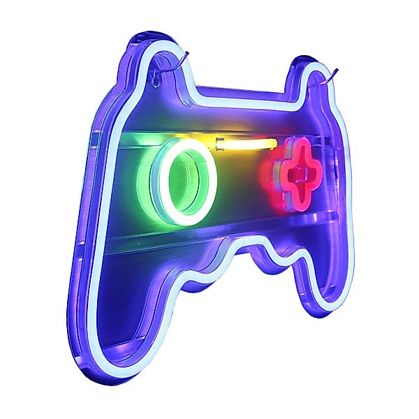 zggzerg LED Dekolicht Spiel Leuchtreklame Gamepad günstig online kaufen