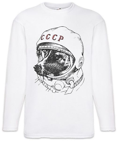 Urban Backwoods Langarmshirt Space Dog Laika Langarm T-Shirt Rakete Raumsch günstig online kaufen