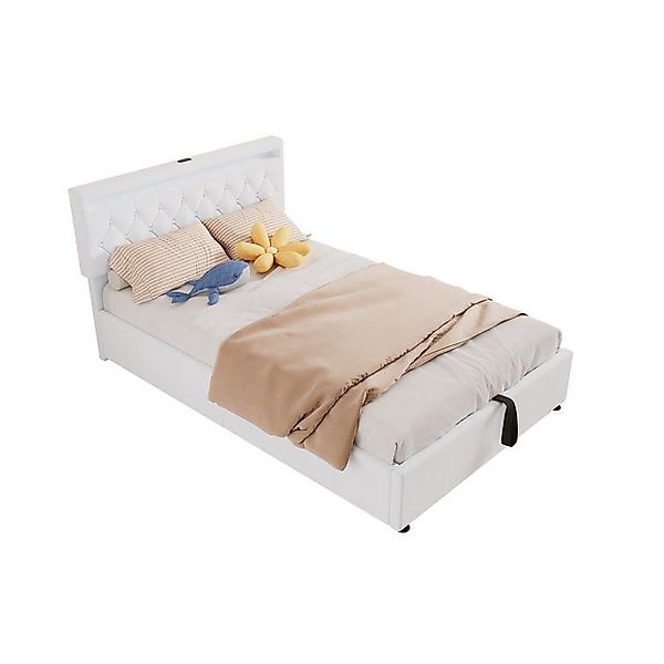 TavilaEcon Boxspringbett Polsterbett mit Bettkasten, höhenverstellbares Kop günstig online kaufen