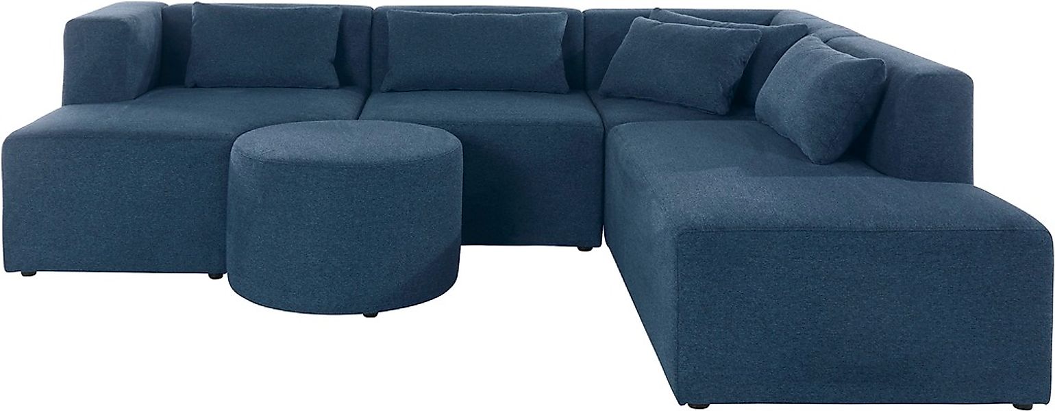 Leonique Ecksofa »Alexane L-Form«, zusammengesetzt aus Modulen, in vielen B günstig online kaufen