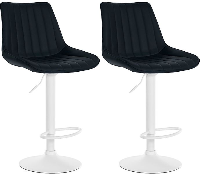 CLP Barhocker Toni Kunstleder (2er Set, günstig online kaufen