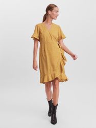 Vero Moda Shirtkleid Kurzes Wickel mit günstig online kaufen