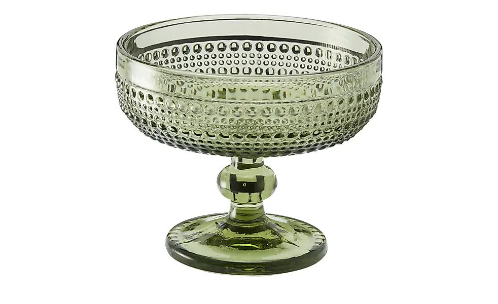 Eisschale   ¦ grün ¦ Glas ¦ Maße (cm): H: 10  Ø: 11.5 Gläser & Karaffen - H günstig online kaufen
