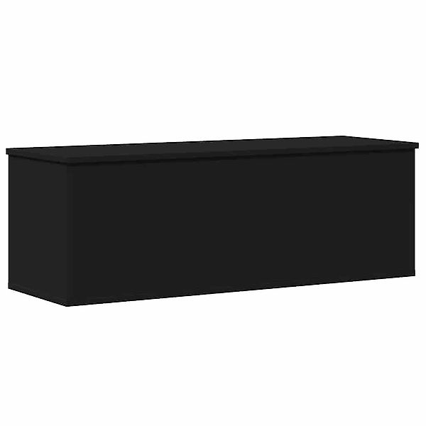 vidaXL Aufbewahrungsbox Truhe Schwarz 102x35x35 cm günstig online kaufen