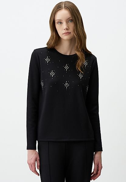 Jimmy Key Sweatshirt Modal-Strick-Sweatshirt Mit Rundhalsausschnitt günstig online kaufen