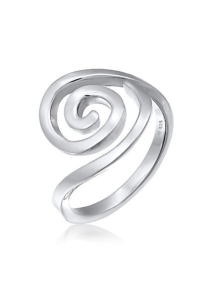 Elli Fingerring Spirale Organic Modern 925 günstig online kaufen