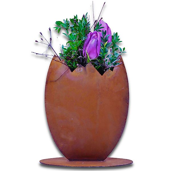 Rostikal Osterfigur Ostereier zum Bepflanzen Ostern günstig online kaufen