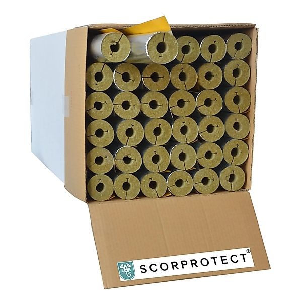 Scorprotect Karton Rohrisolierung Alu 22 MM X 20 MM günstig online kaufen