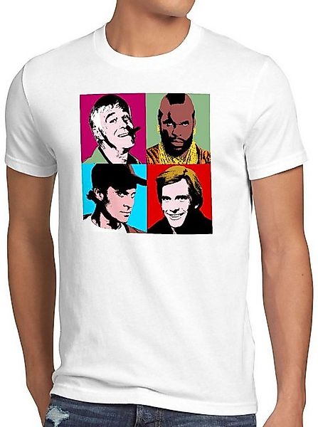 style3 T-Shirt Das Team mr.t hannibal murdock a-team 80er tv-serie günstig online kaufen