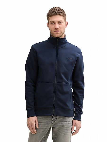 TOM TAILOR Sweatjacke, mit Logo Stickerei günstig online kaufen