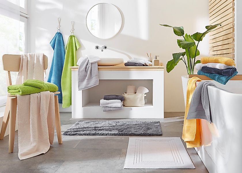 Dyckhoff Handtuch Siena, Frottier (1-St), mit günstig online kaufen
