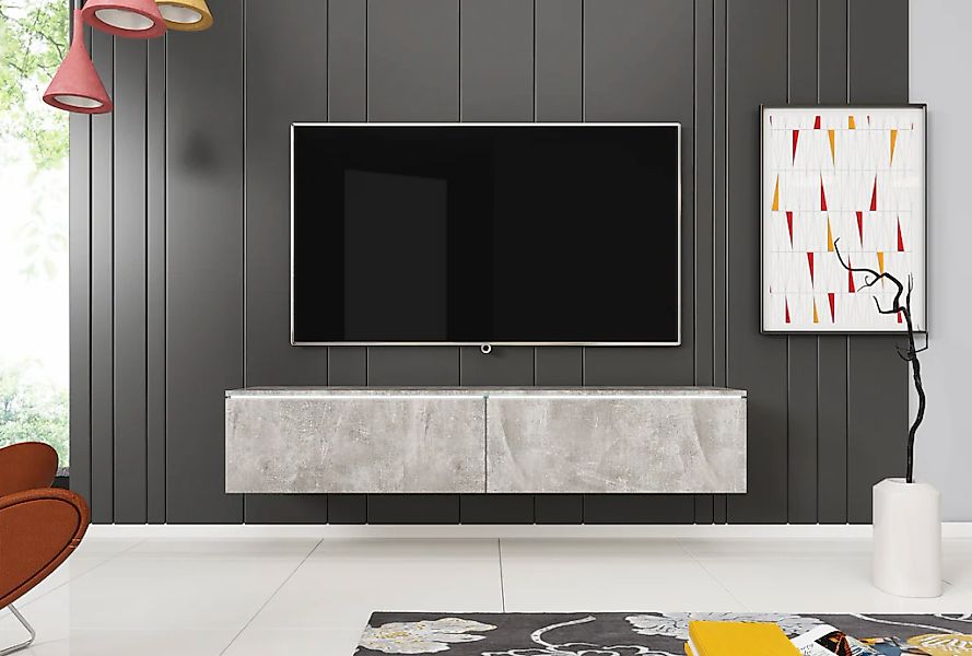 Home affaire Lowboard "LOWBOARD D, wahlweise mit oder ohne Beleuchtung" mod günstig online kaufen