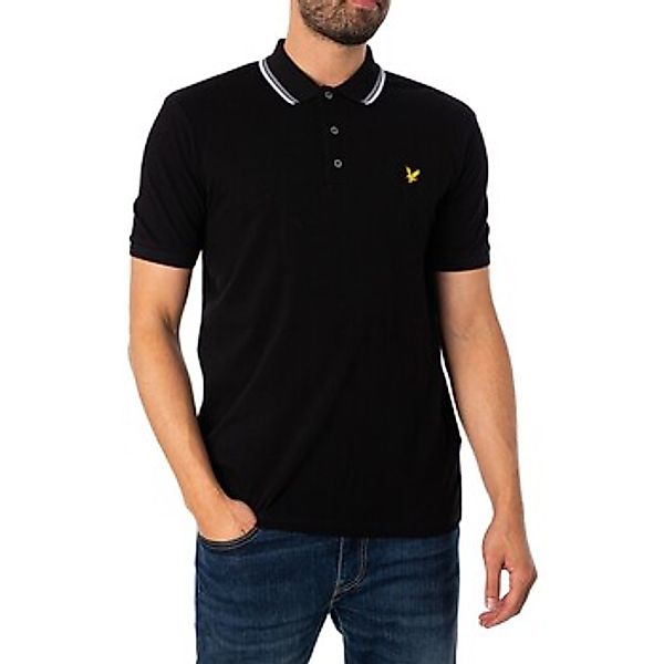 Lyle & Scott  Poloshirt Poloshirt mit gestrichelter Spitze günstig online kaufen