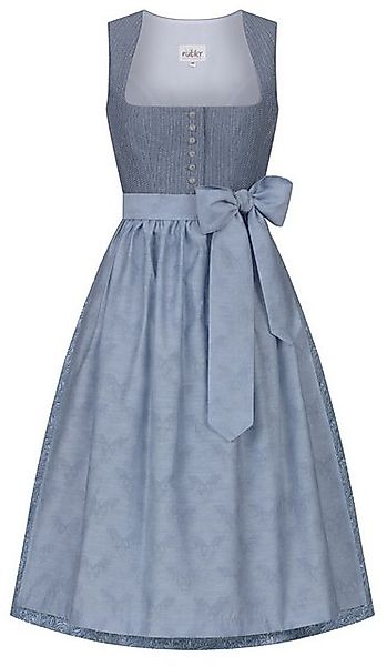 Nübler Dirndl Dirndl Romina Lang in Rauchblau von Nübler günstig online kaufen