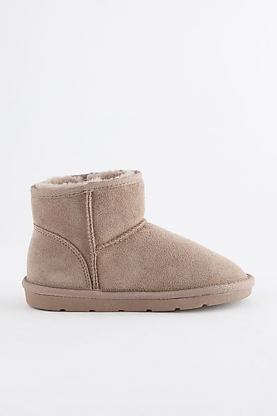 Next Schlupfstiefel aus Veloursleder Schlupfstiefel (1-tlg) günstig online kaufen