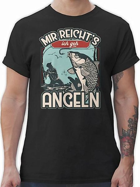 Shirtracer T-Shirt Mir reicht's ich geh angeln - Angler Geschenke - Herren günstig online kaufen