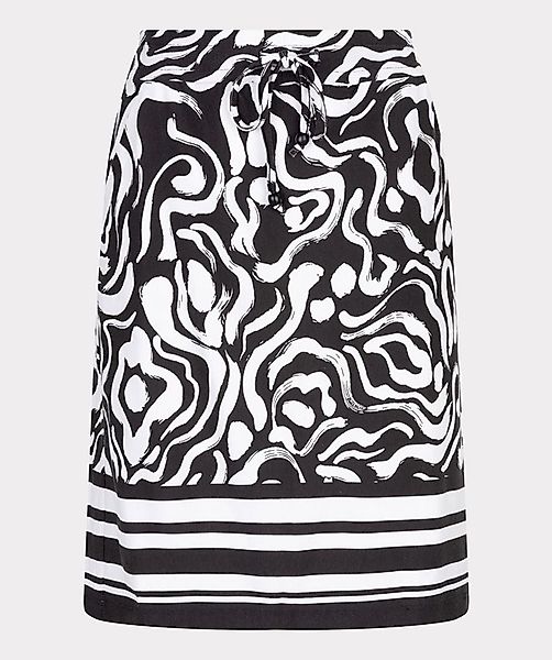 Esqualo Sommerrock Esqualo Rock Knielang Schwarz/Weiß günstig online kaufen