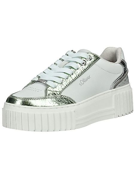 s.Oliver Sneaker Lederimitat . Plateausneaker günstig online kaufen
