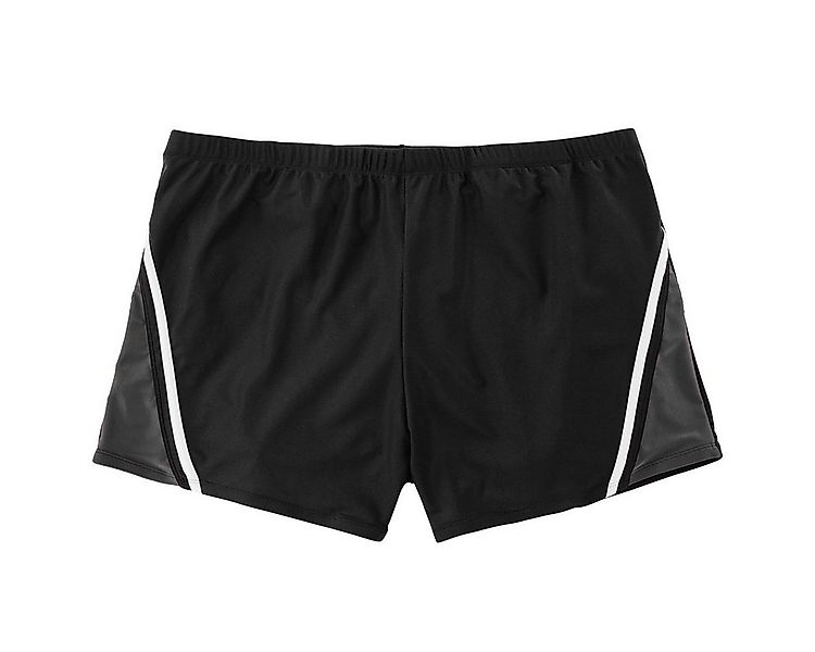ABRAXAS Badehose Abraxas XXL Kasten-Badehose Moritz schwarz-grau günstig online kaufen