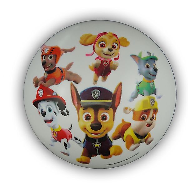 niermann Deckenleuchte Paw Patrol, ohne Leuchtmittel, günstig online kaufen