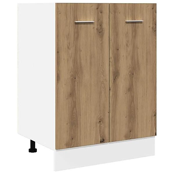 vidaXL Unterschrank Lyon Artisan-Eiche 60x46x81,5 cm Holzwerkstoff 856075 günstig online kaufen