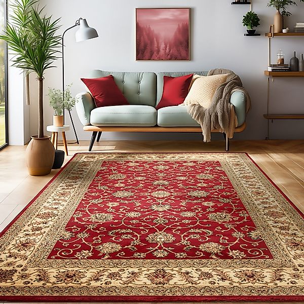 SIMPEX24 Orientteppich Orientalisch Design, Rechteckig, Höhe: günstig online kaufen