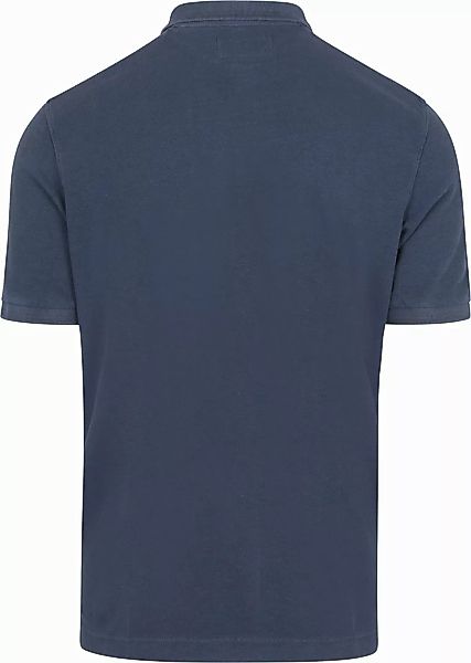 Marc O'Polo Poloshirt Solid Overdye Dunkelblau - Größe XL günstig online kaufen