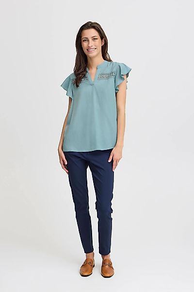 b.young Kurzarmbluse BYITILDA BLOUSE - lässige Bluse günstig online kaufen