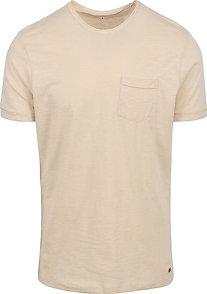 No Excess T-Shirt Slubs Ecru - Größe XXL günstig online kaufen