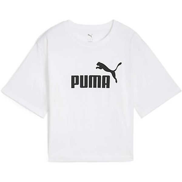 Puma  T-Shirt Ess Cropped No. 1 Logo Relaxed Tee günstig online kaufen
