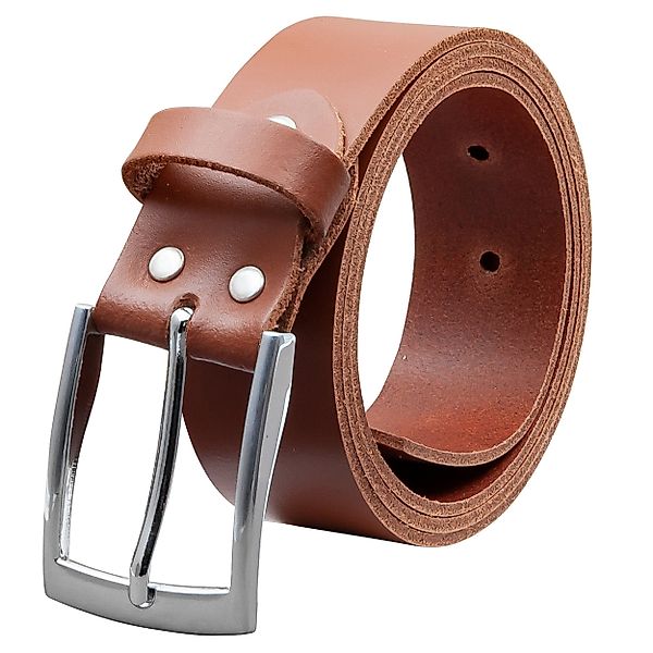 COLOGNEBELT Ledergürtel OM421-SL-Hellbraun MADE IN GERMANY, günstig online kaufen