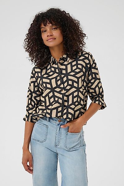 KAFFE Kurzarmbluse Kurzarm-Bluse KAvelana günstig online kaufen