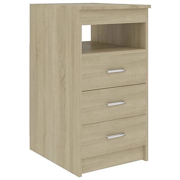 Sideboard Mit Schubladen Sonoma-eiche 40×50×76 Cm Spanplatte günstig online kaufen