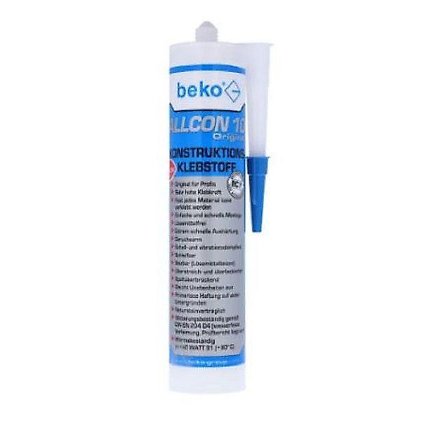 beko GmbH Klebstoff beko Allcon 10 Konstruktionsklebstoff 310 ml, (1-tlg) günstig online kaufen