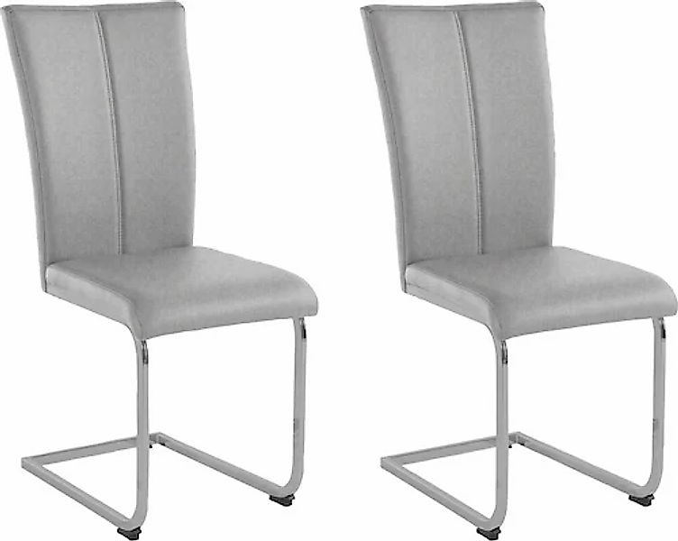 Home affaire Freischwinger »Alex« (Set) 2 Stk. Struktur 1 Stuhl belastbar b günstig online kaufen