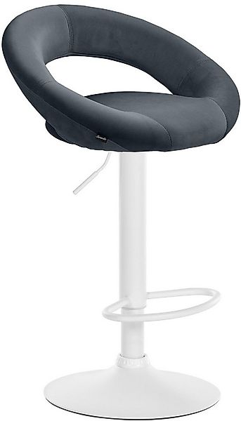 CLP Barhocker Olinda, Samt, höhenverstellbar und drehbar günstig online kaufen