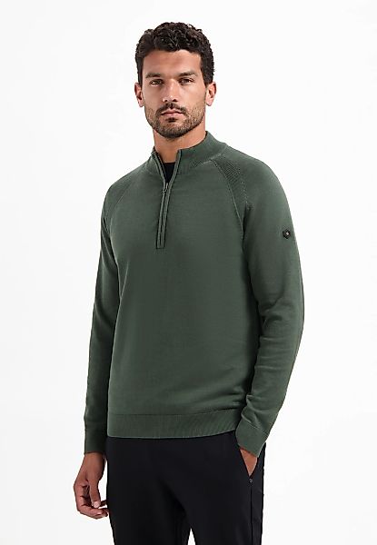NO EXCESS Stehkragenpullover "No Excess Half-Zip-Pullover Pullover Half Zip günstig online kaufen