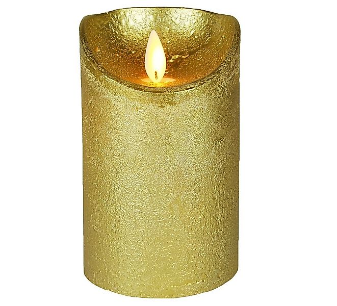 Coen Bakker Deco BV LED-Kerze LED Echtwachskerze Kerze 10 / 12,5 / 15 cm Ti günstig online kaufen