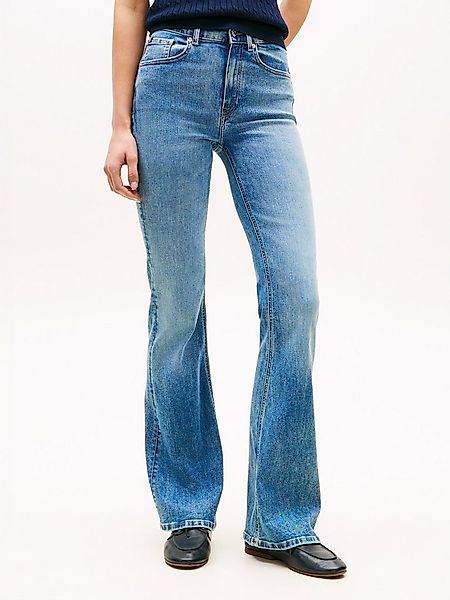 Tommy Hilfiger Bootcut-Jeans FINN FLARE RW Baumwoll-Mix mit Stretch, Mid Ri günstig online kaufen